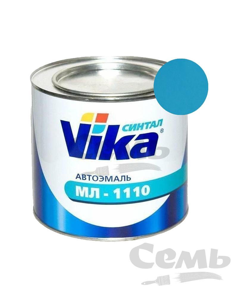 Эмаль МЛ-1110(425) голубая (адриатика) 2 кг /шт/ Vika