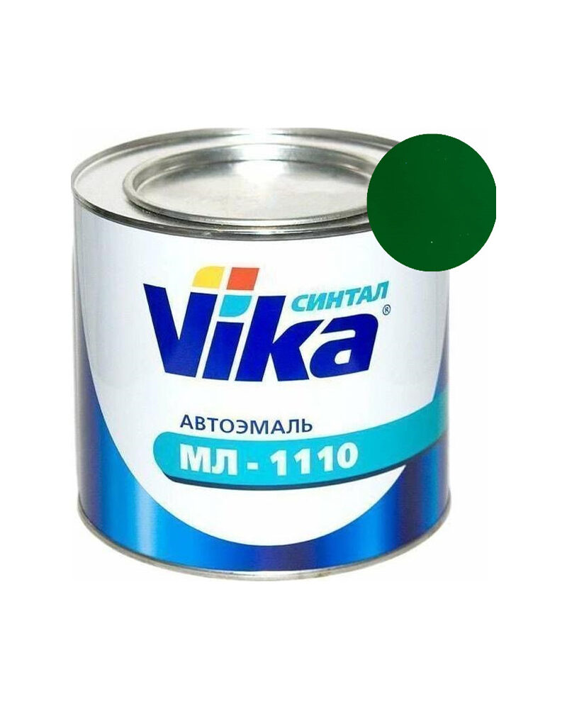 Эмаль МЛ-1110 ярко-зеленая 329 /2 кг/ Vika