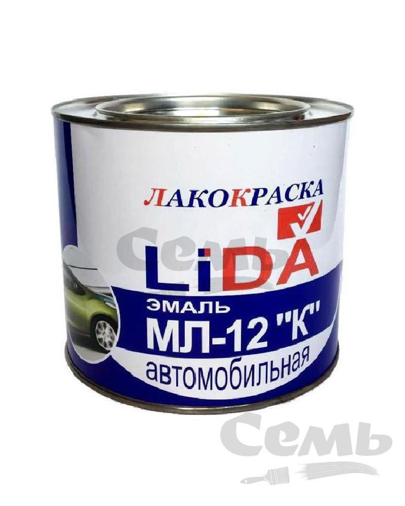 Эмаль МЛ-12 К кипарис (зеленая) /2 кг/ Lida