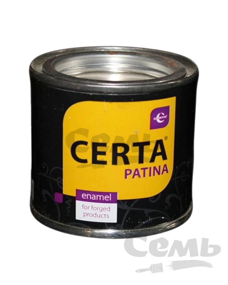 Эмаль Церта-Патина серебро /0,08 кг/