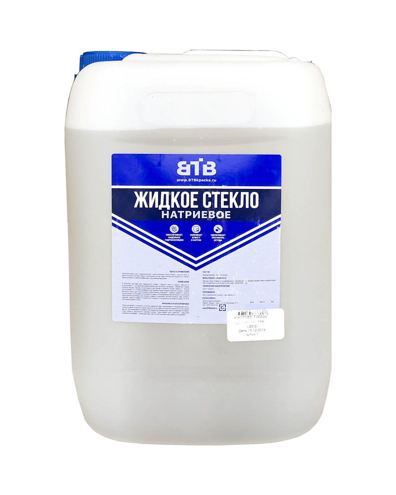 Жидкое стекло натриевое /15 кг/ СТС