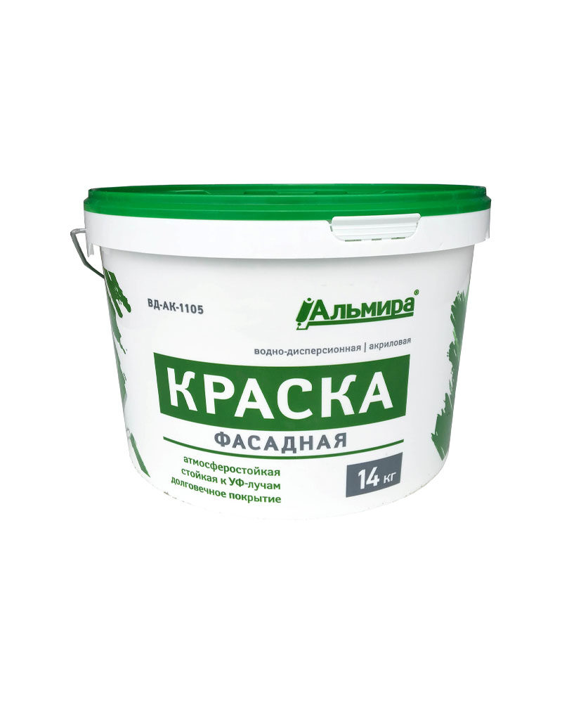 Краска ВД-АК фасадная /14 кг/ Альмира