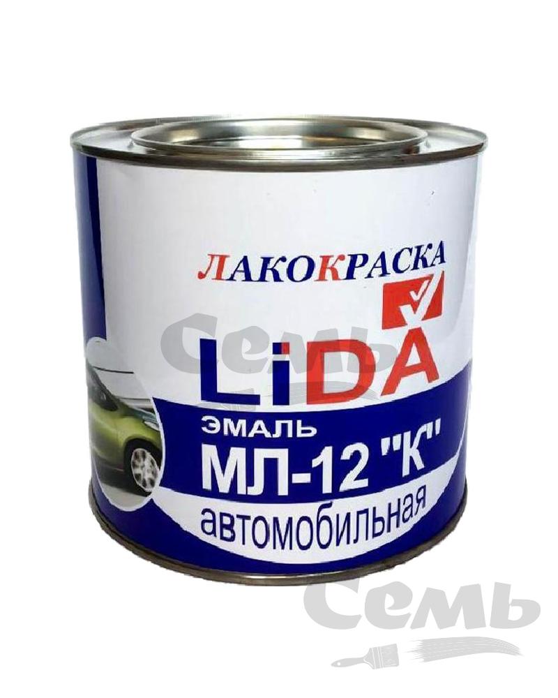 Эмаль МЛ-12 К светло-серая /2 кг/ Lida